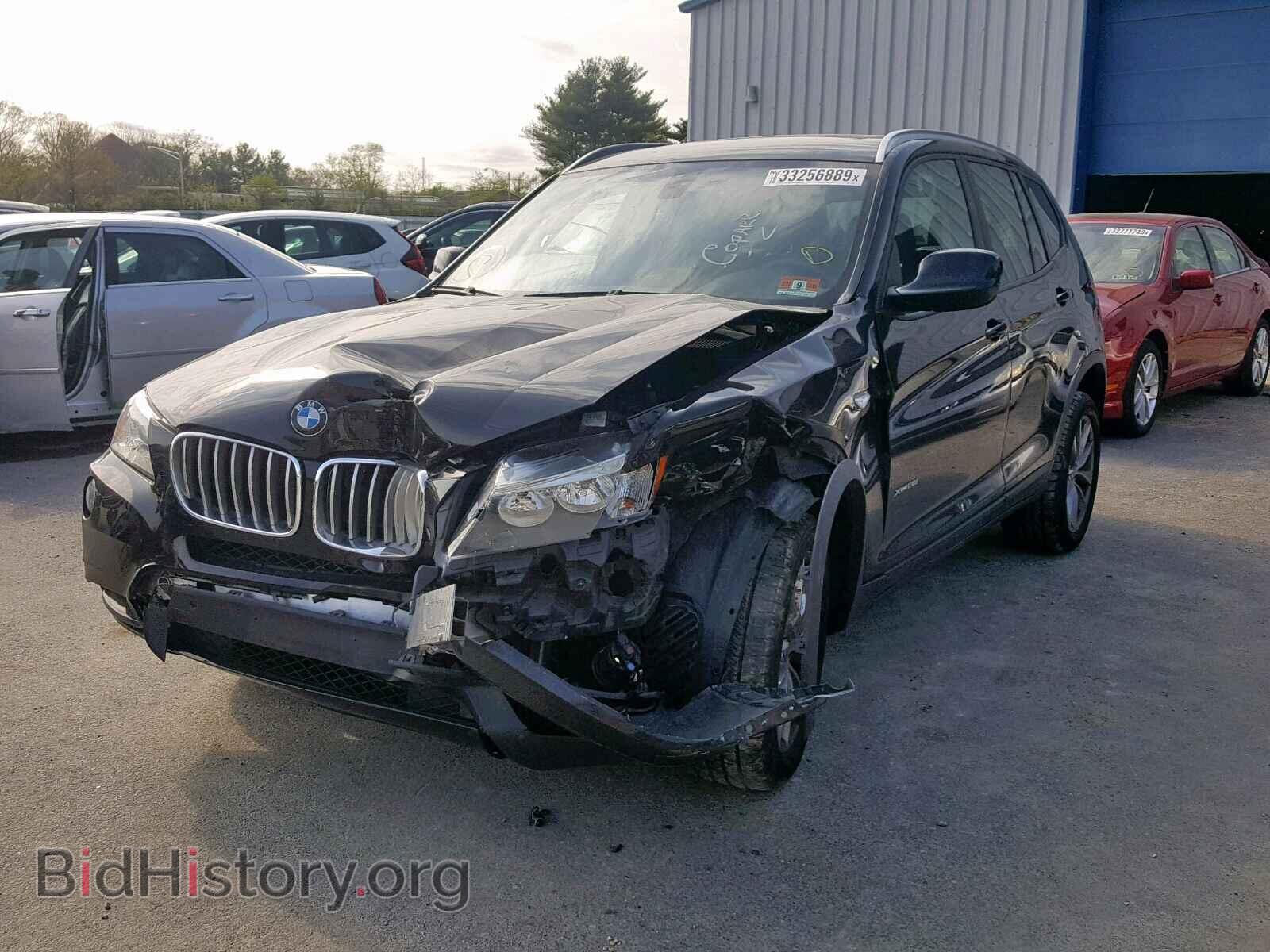 2013 BMW X3 - VIN: 5UXWX9C50D0A21276 - Фото 2
