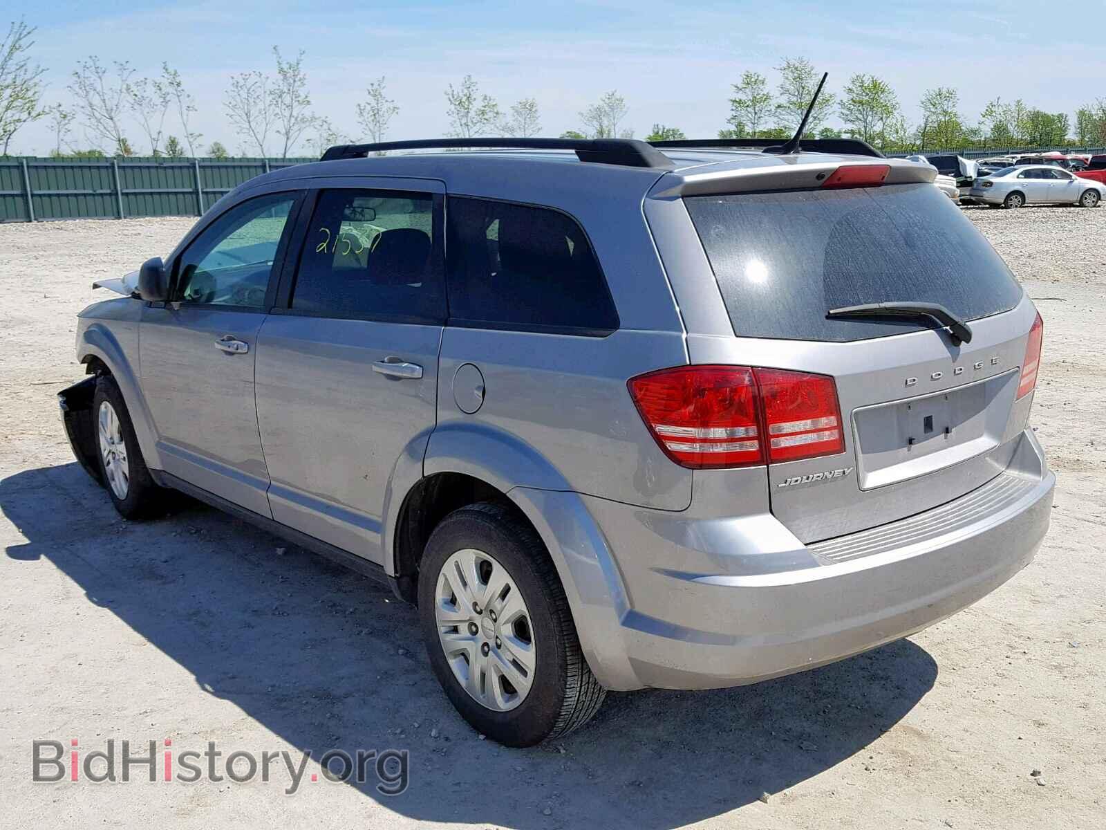 2017 DODGE JOURNEY SE - VIN: 3C4PDCAB3HT709850 - Фото 3