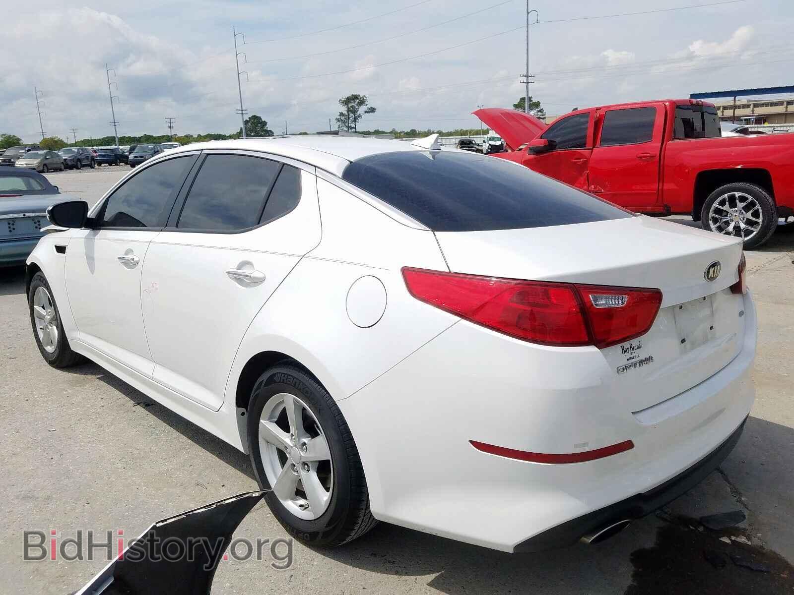 2015 KIA OPTIMA - VIN: KNAGM4A75F5621314 - Photo 3