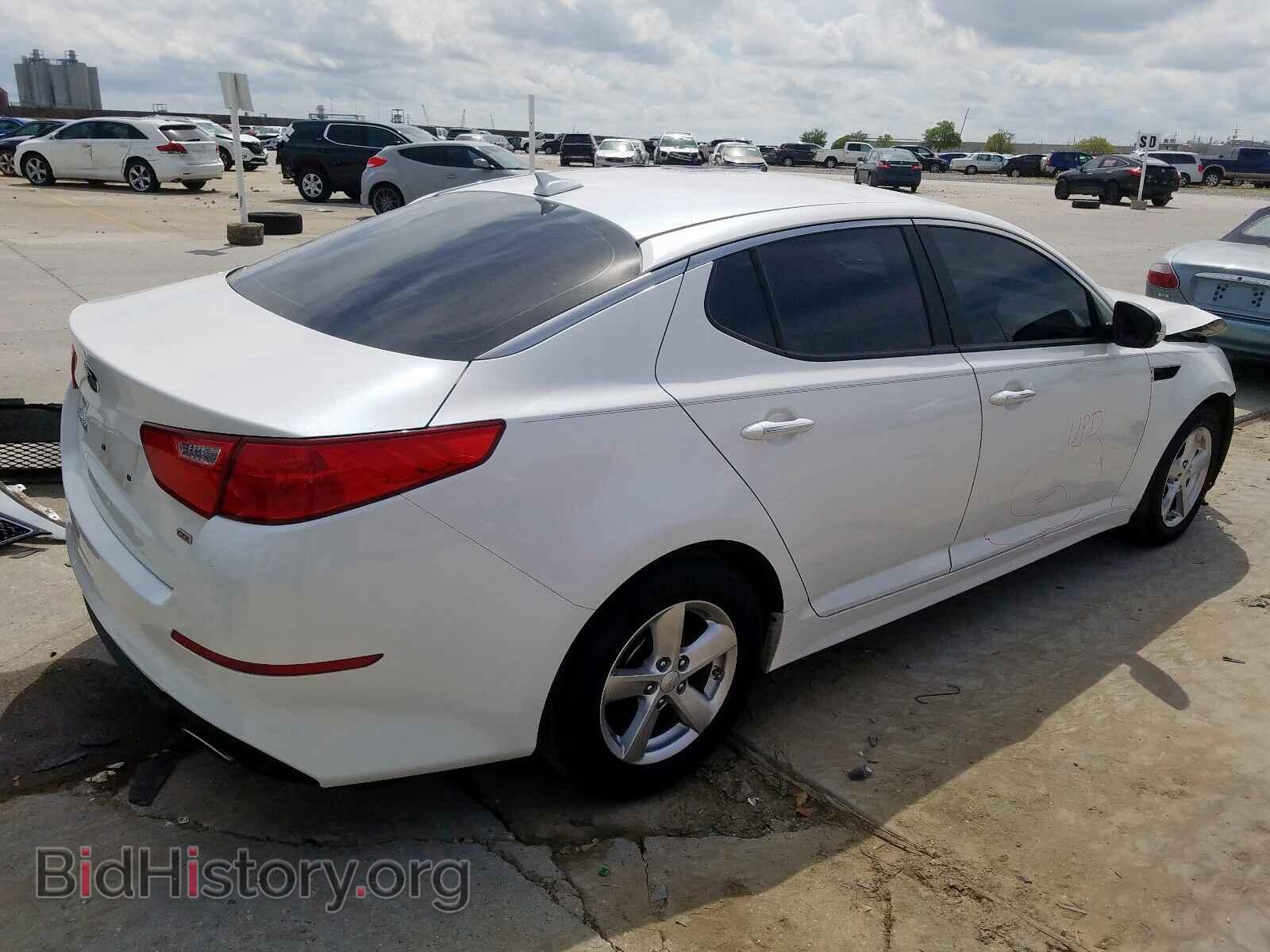 2015 KIA OPTIMA - VIN: KNAGM4A75F5621314 - Photo 4