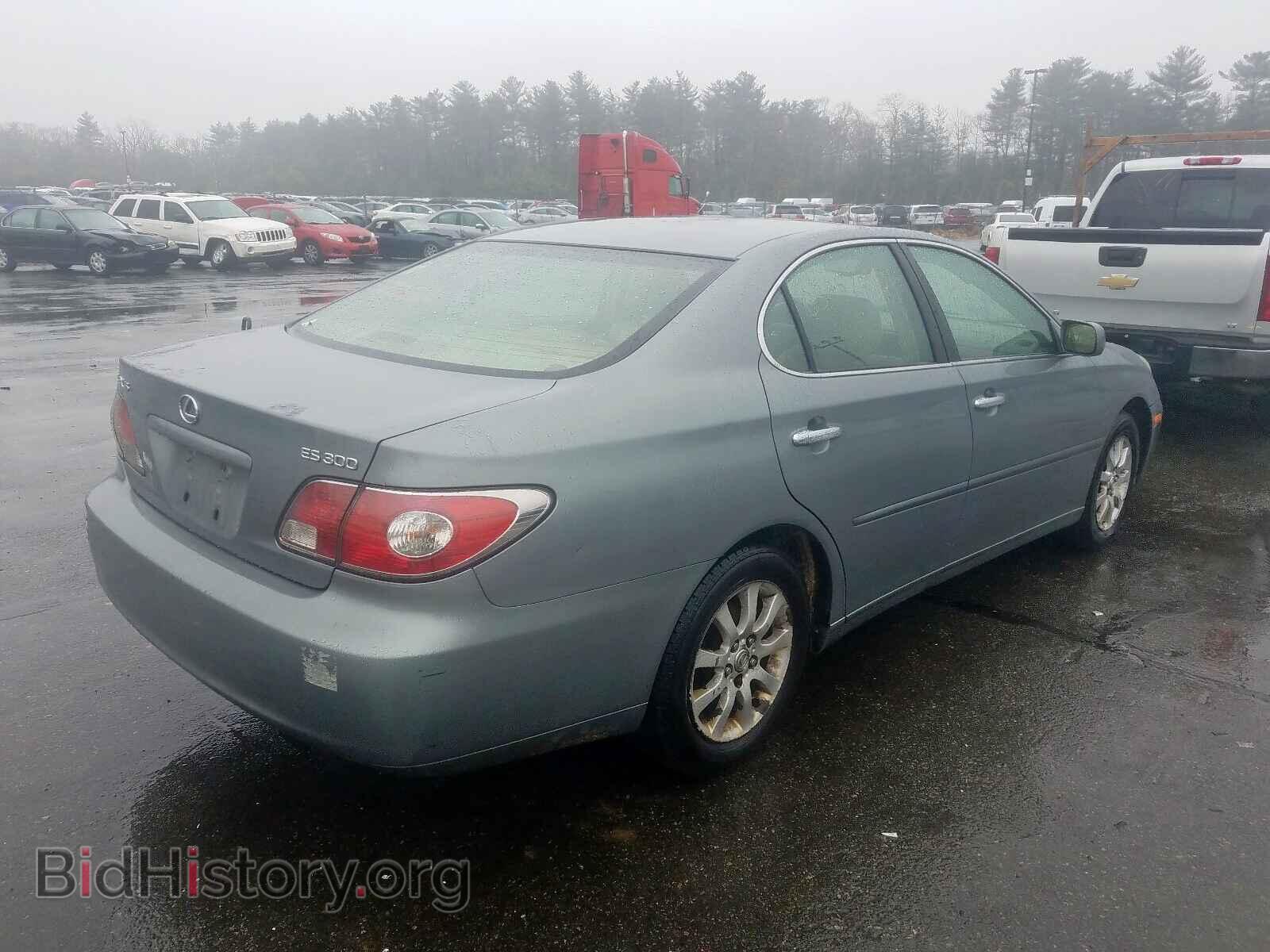 2002 LEXUS ES300 - VIN: JTHBF30G520030795 - Фото 4