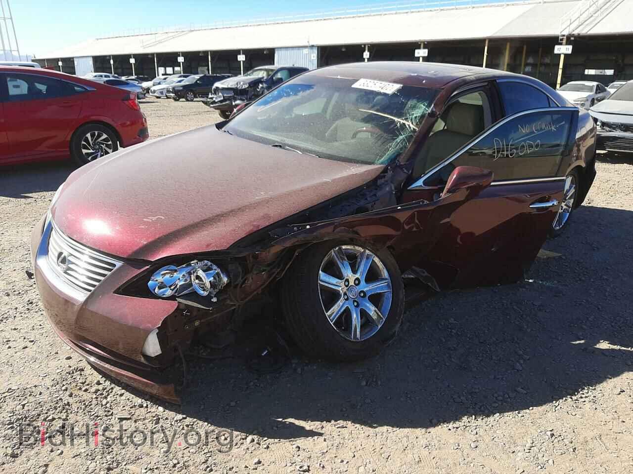 2008 LEXUS ES350 - VIN: JTHBJ46G982196343 - Фото 2