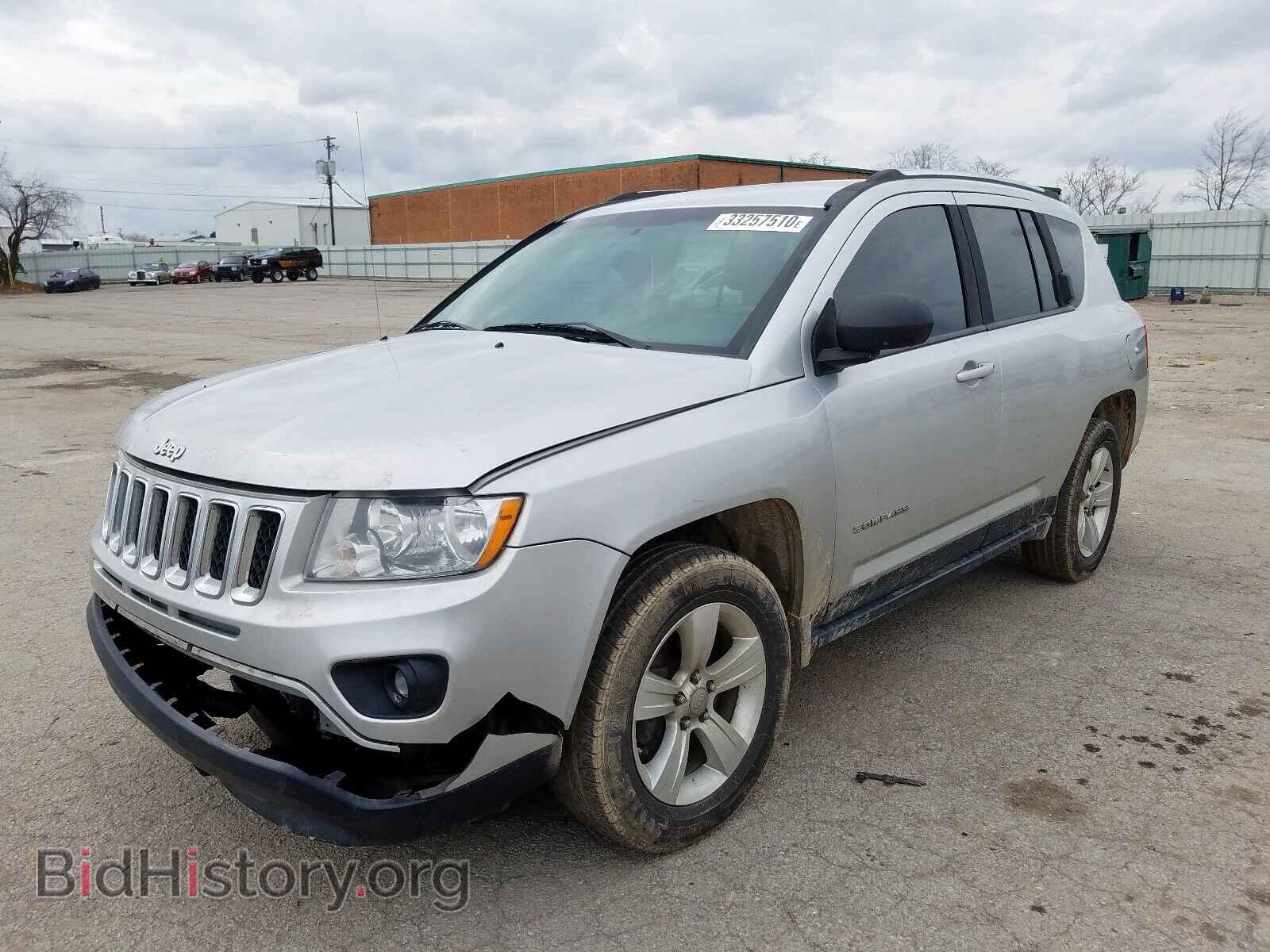 2011 JEEP COMPASS - VIN: 1J4NF1FB4BD283737 - Фото 2