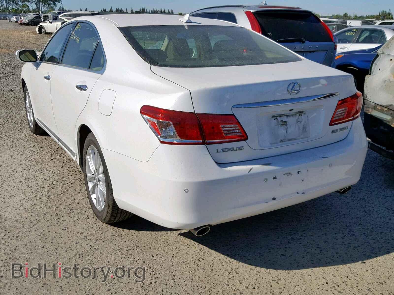 2011 LEXUS ES350 - VIN: JTHBK1EG9B2446684 - Фото 3