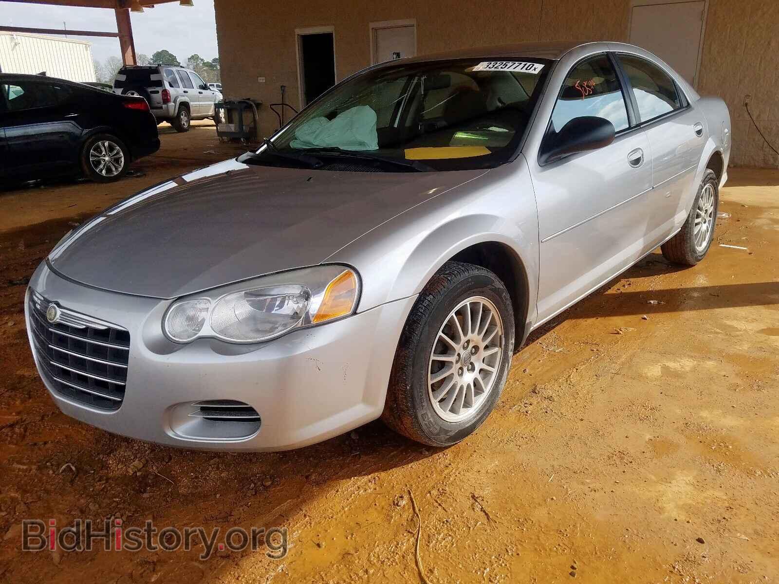 2004 CHRYSLER SEBRING - VIN: 1C3EL56R24N307196 - Фото 2