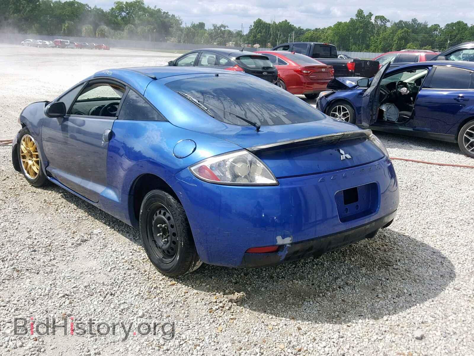 2006 MITSUBISHI ECLIPSE - VIN: 4A3AK34T06E046781 - Фото 3