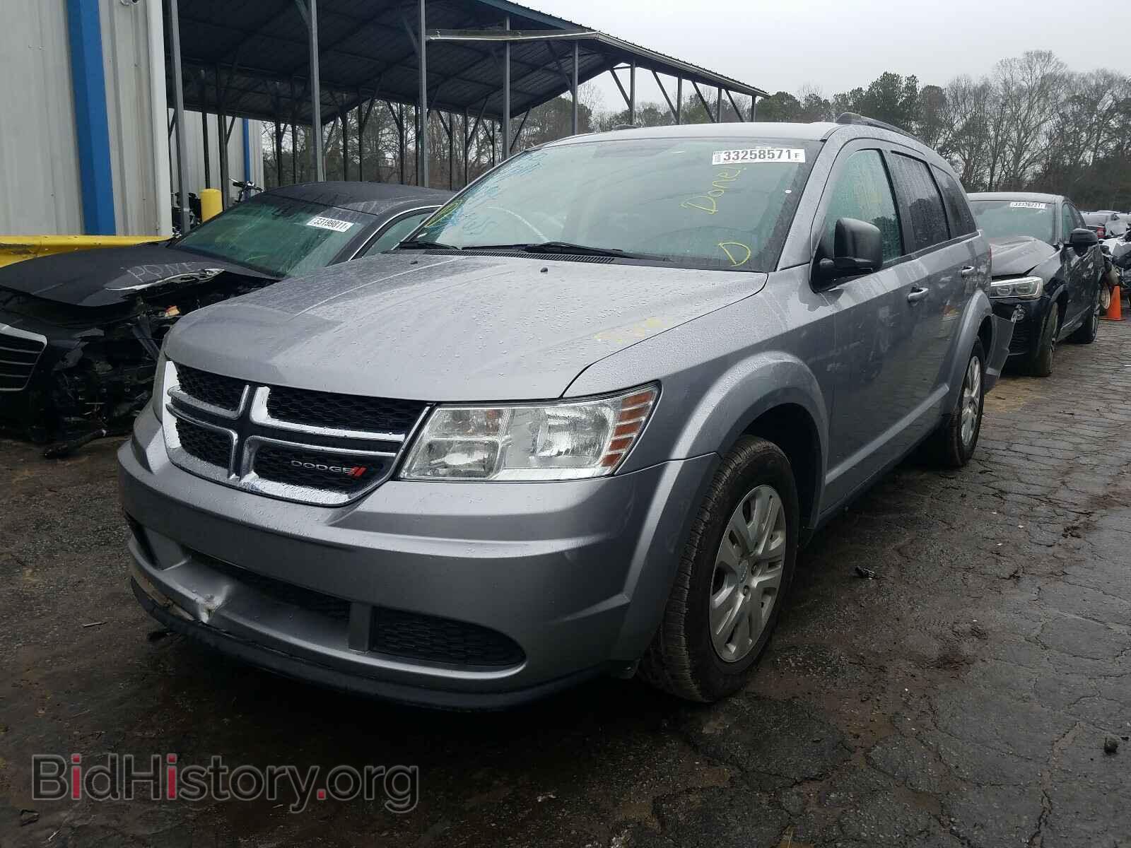 2017 DODGE JOURNEY - VIN: 3C4PDCAB5HT622094 - Фото 2