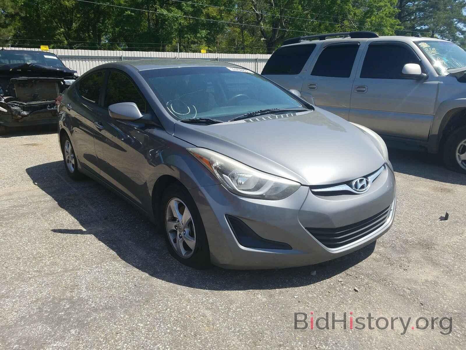 Photo 5NPDH4AEXEH479887 - HYUNDAI ELANTRA 2014