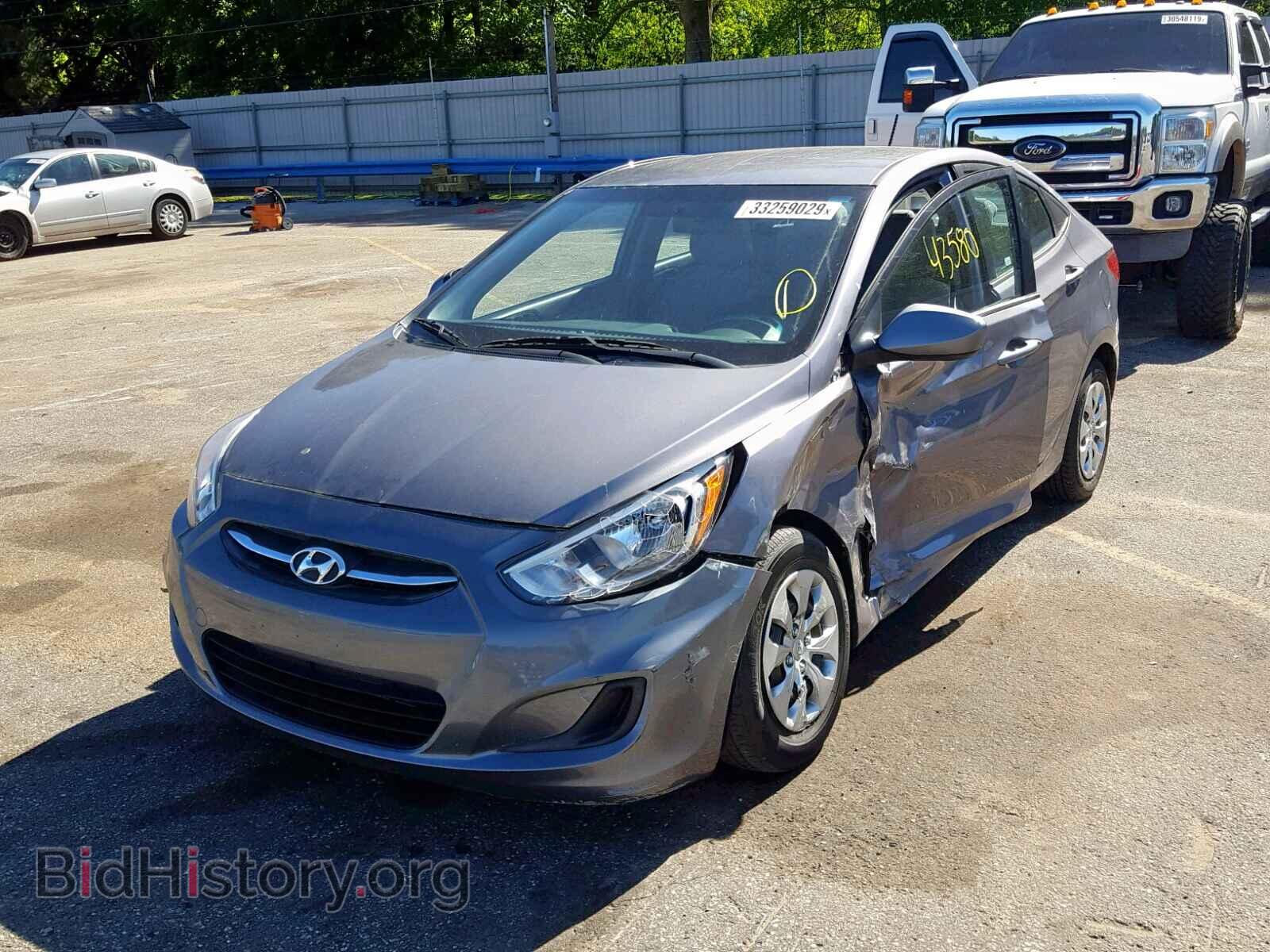 2016 HYUNDAI ACCENT - VIN: KMHCT4AE8GU090647 - Фото 2