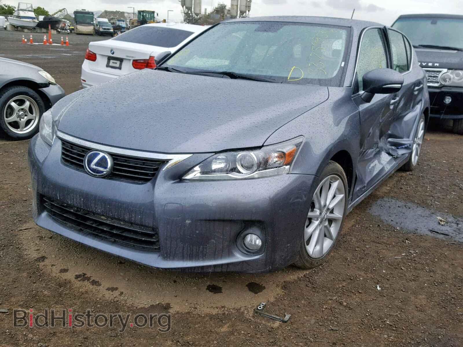 2013 LEXUS CT 200 - VIN: JTHKD5BH3D2155440 - Фото 2