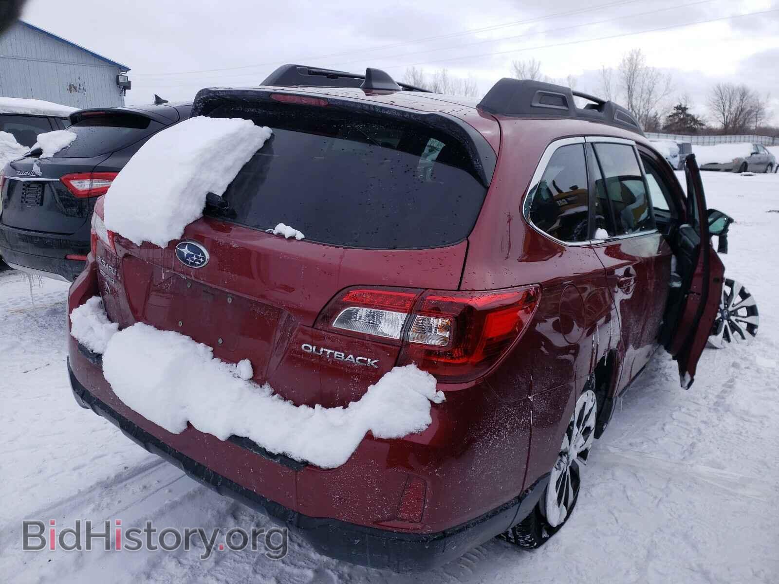 2016 SUBARU OUTBACK - VIN: 4S4BSBNC9G3233896 - Фото 4