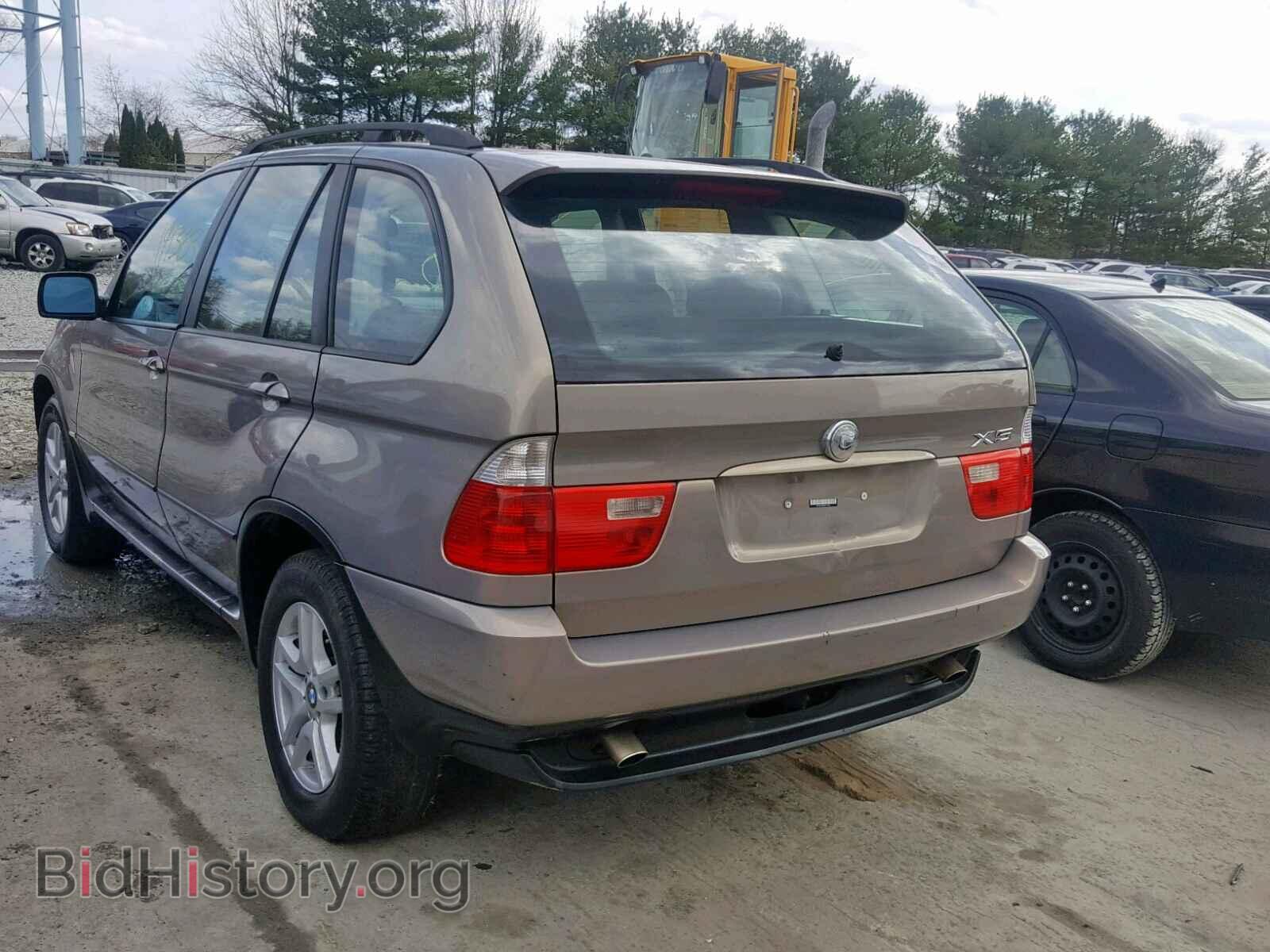 2005 BMW X5 - VIN: 5UXFA13595LY14267 - Фото 3