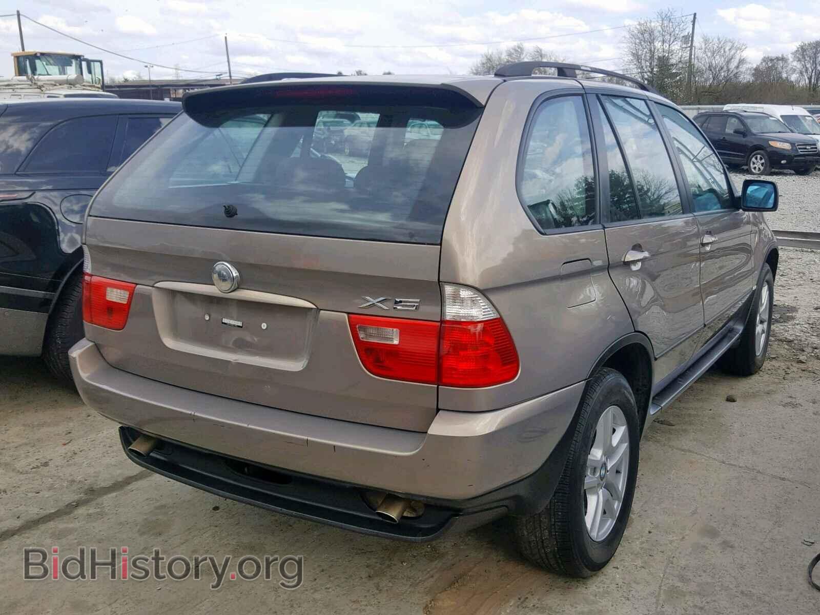 2005 BMW X5 - VIN: 5UXFA13595LY14267 - Фото 4