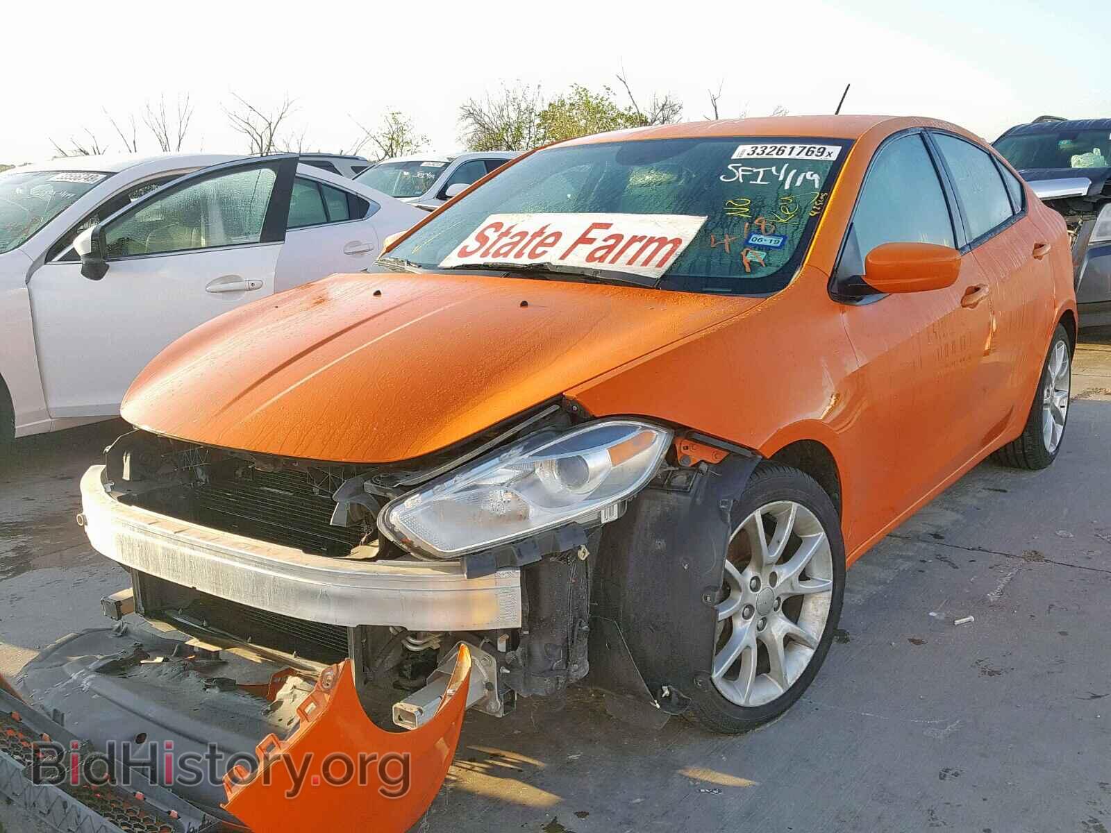 2013 DODGE DART - VIN: 1C3CDFBA6DD171266 - Фото 2