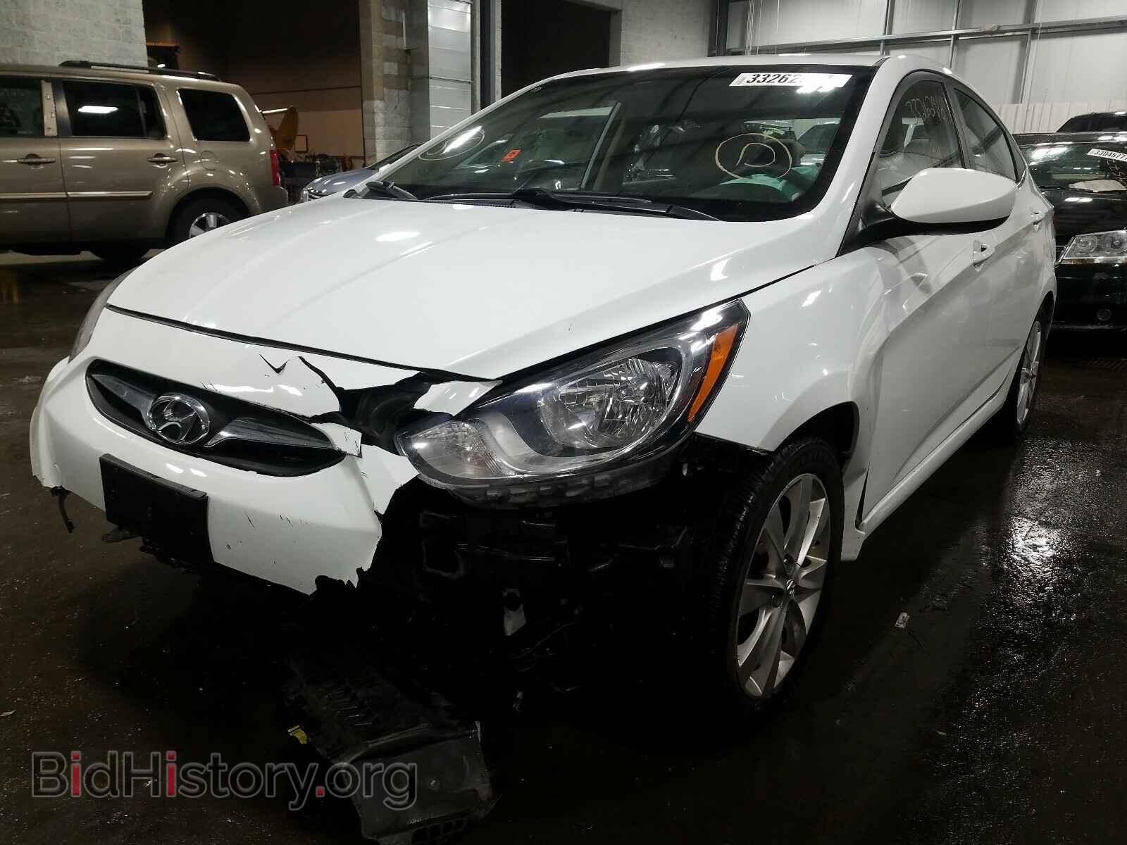 2012 HYUNDAI ACCENT - VIN: KMHCU4AE0CU117931 - Фото 2