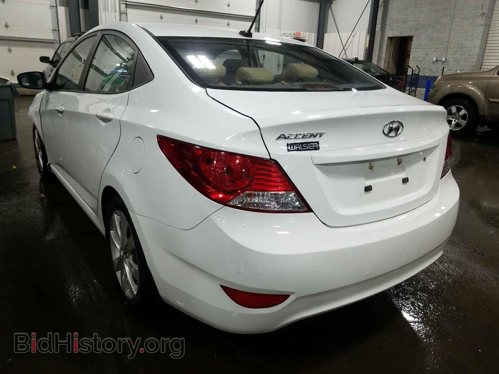 2012 HYUNDAI ACCENT - VIN: KMHCU4AE0CU117931 - Фото 3