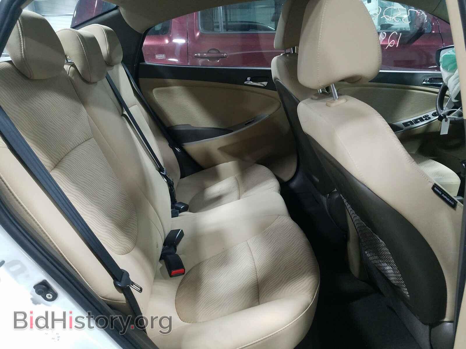 2012 HYUNDAI ACCENT - VIN: KMHCU4AE0CU117931 - Фото 6