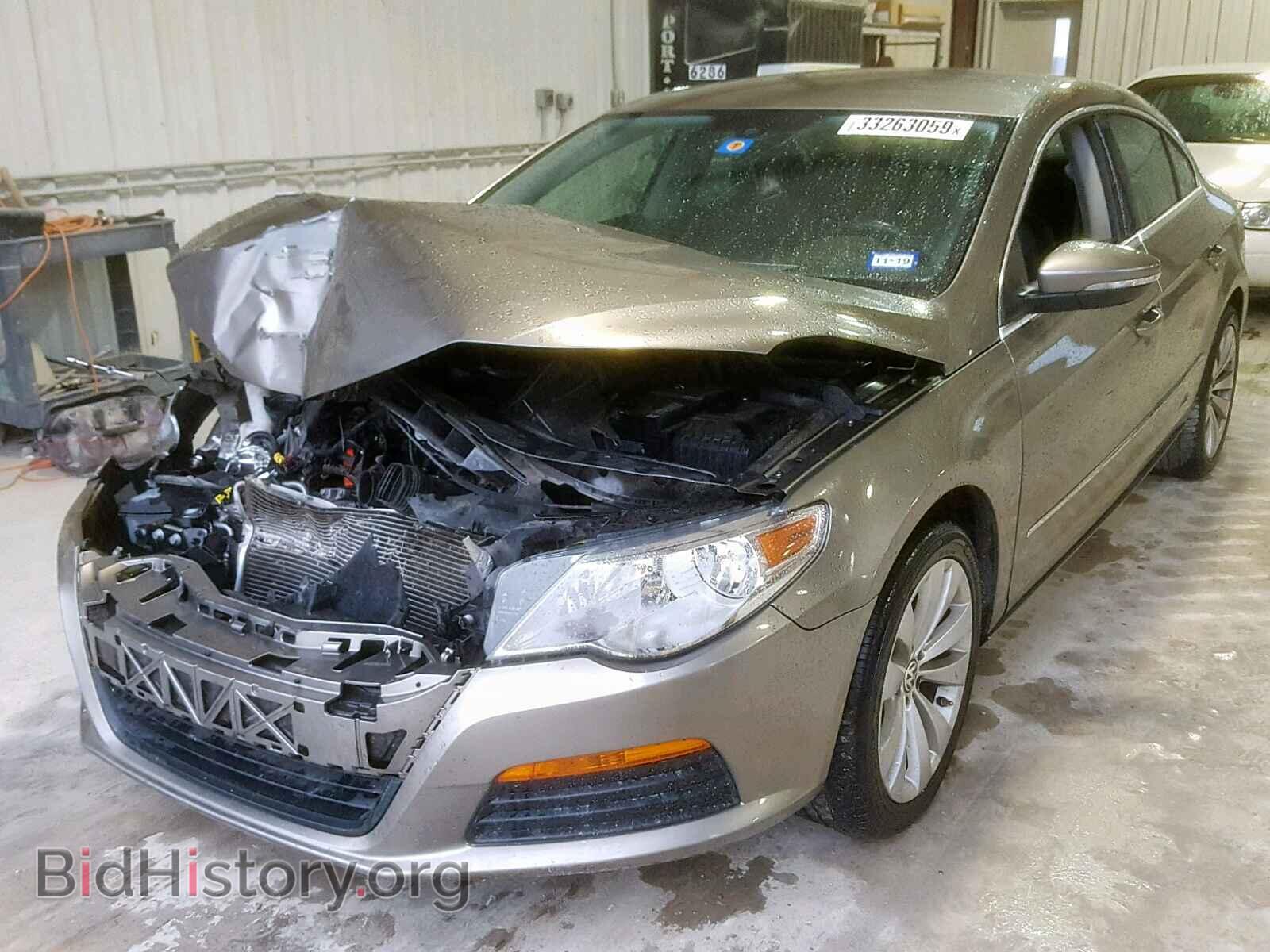 2012 VOLKSWAGEN CC - VIN: WVWMN7AN2CE501811 - Фото 2