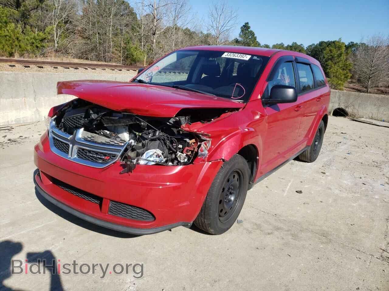 2013 DODGE JOURNEY - VIN: 3C4PDCAB1DT687518 - Фото 2