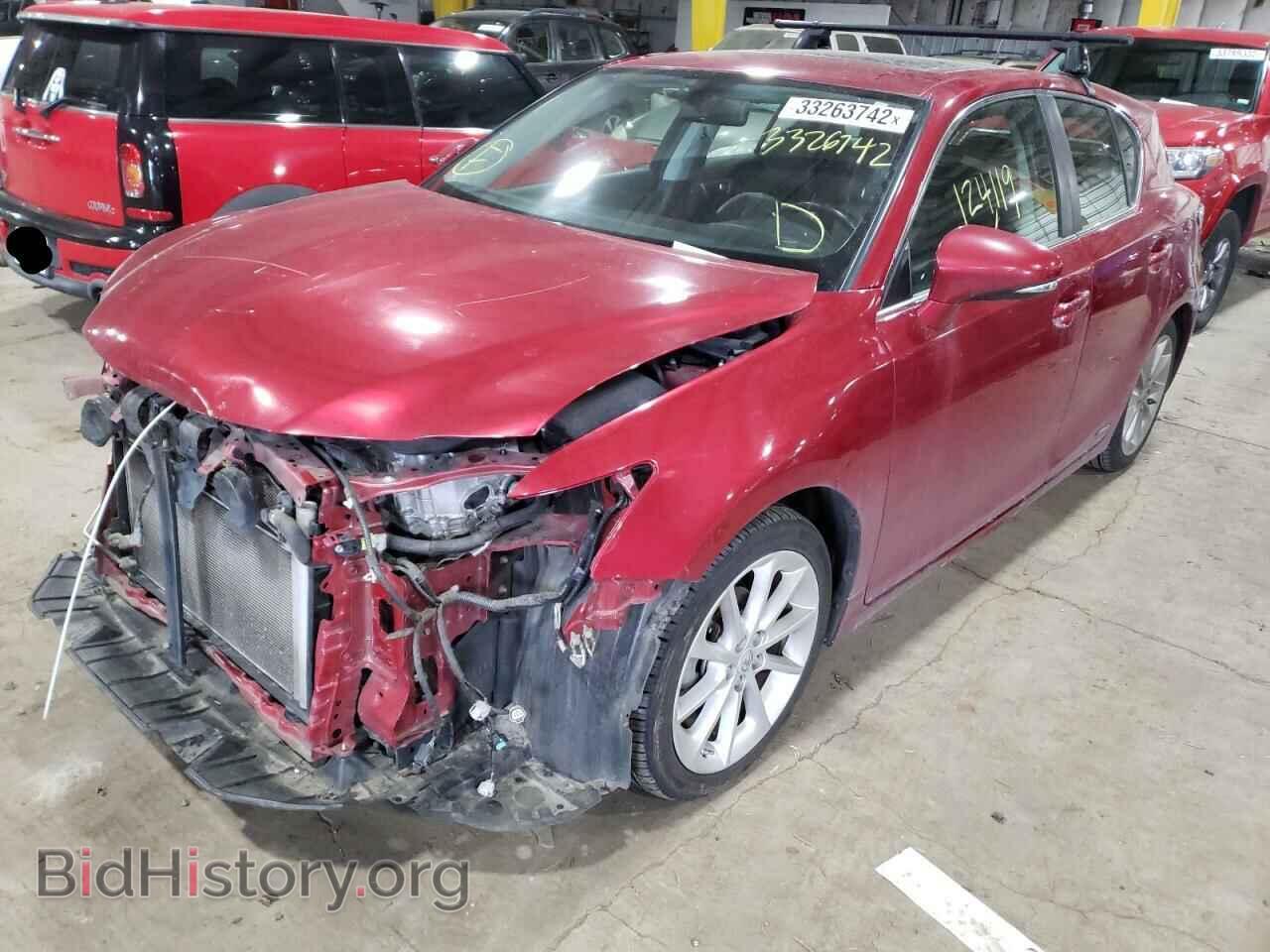 2011 LEXUS CT 200 - VIN: JTHKD5BH7B2008129 - Photo 2