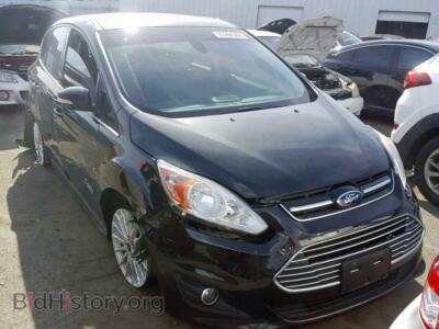 2014 Ford CMAX C-Max Prem, черный — VIN 1FADP5CU4EL513272, Copart