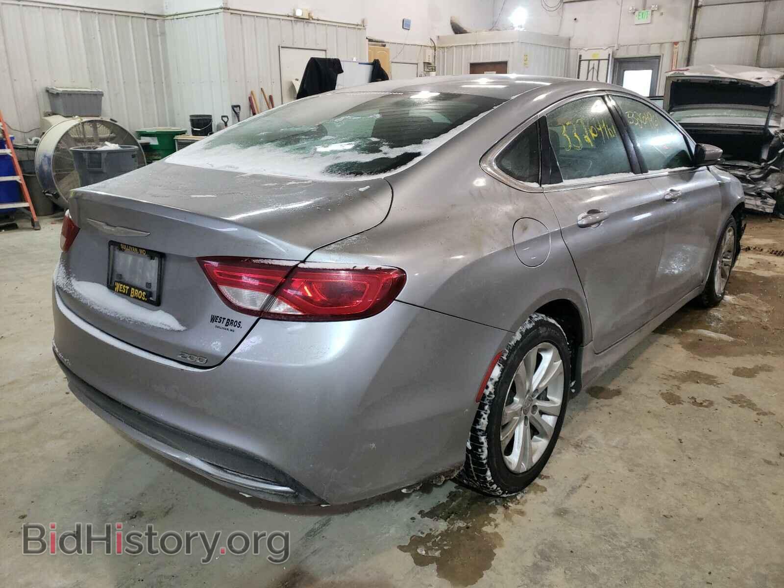 2015 CHRYSLER 200 - VIN: 1C3CCCABXFN637595 - Photo 4