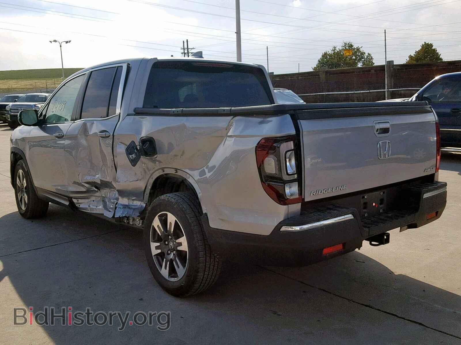 2017 HONDA RIDGELINE - VIN: 5FPYK3F69HB019080 - Фото 3