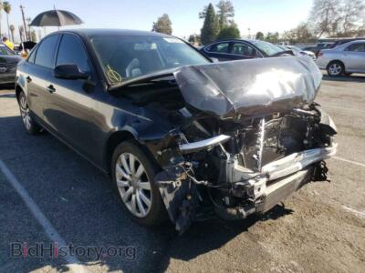 2014 Audi A4 A4 Premium, black — VIN WAUAFAFL9EA049982, Copart