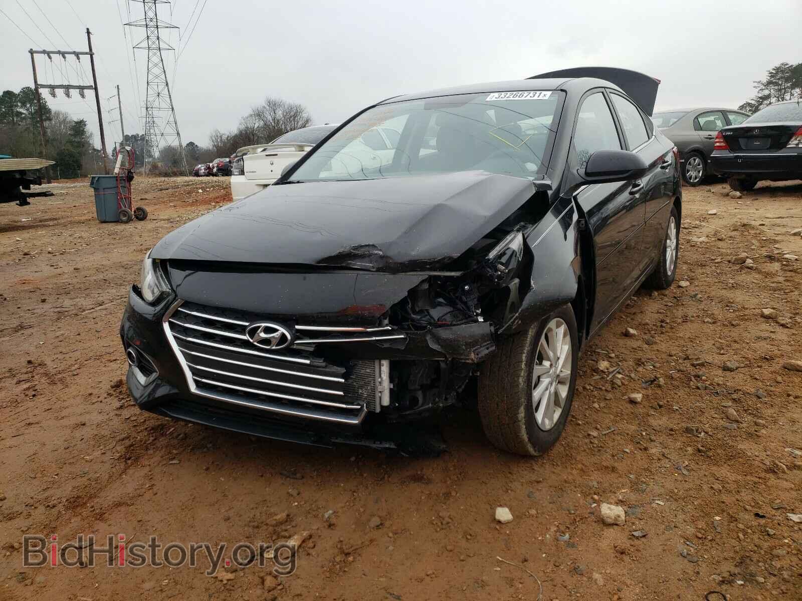 2019 HYUNDAI ACCENT - VIN: 3KPC24A37KE074078 - Фото 2