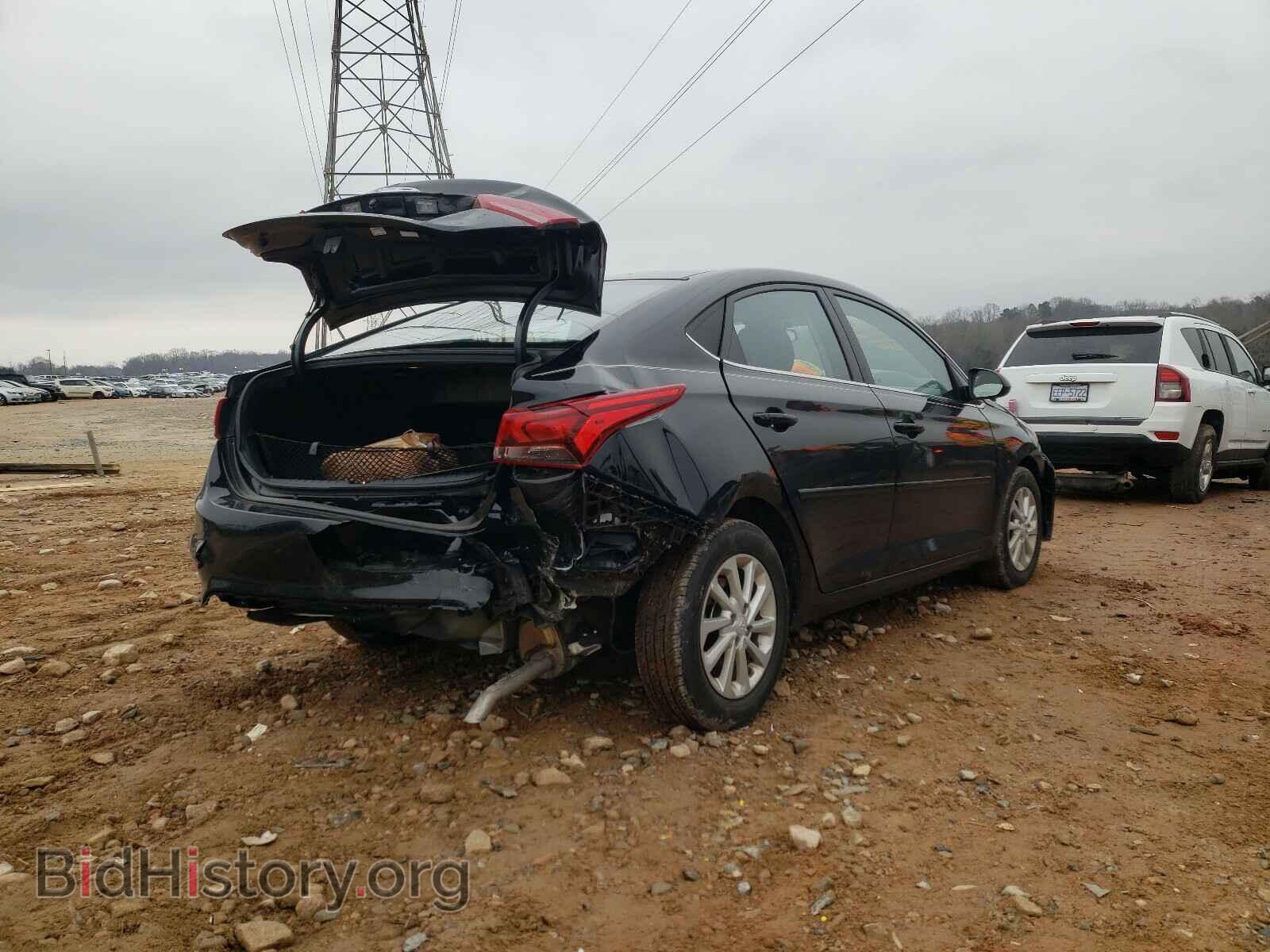 2019 HYUNDAI ACCENT - VIN: 3KPC24A37KE074078 - Фото 4