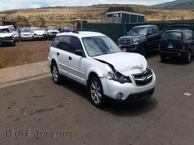Фотография 4S4BP61C087346404 - SUBARU OUTBACK 2008