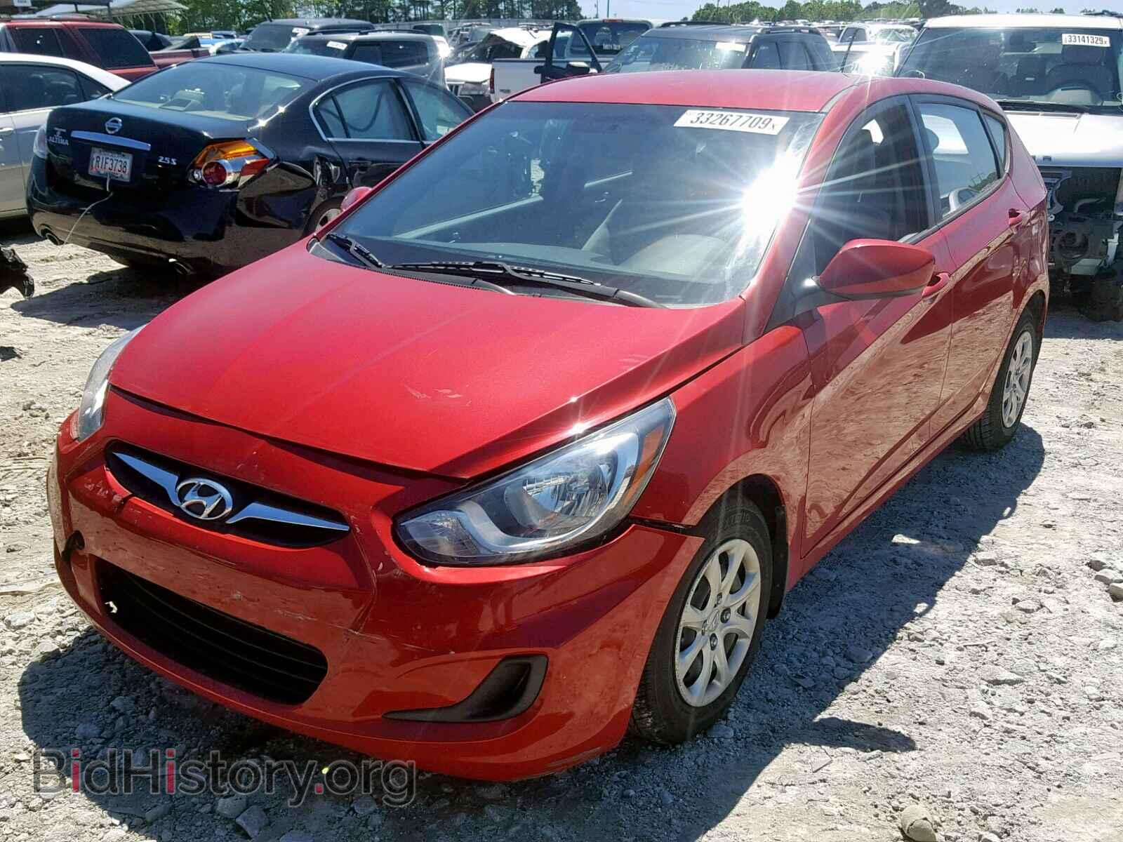 2014 HYUNDAI ACCENT - VIN: KMHCT5AEXEU153539 - Фото 2