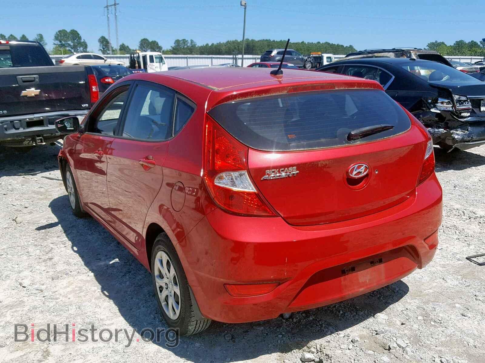 2014 HYUNDAI ACCENT - VIN: KMHCT5AEXEU153539 - Фото 3