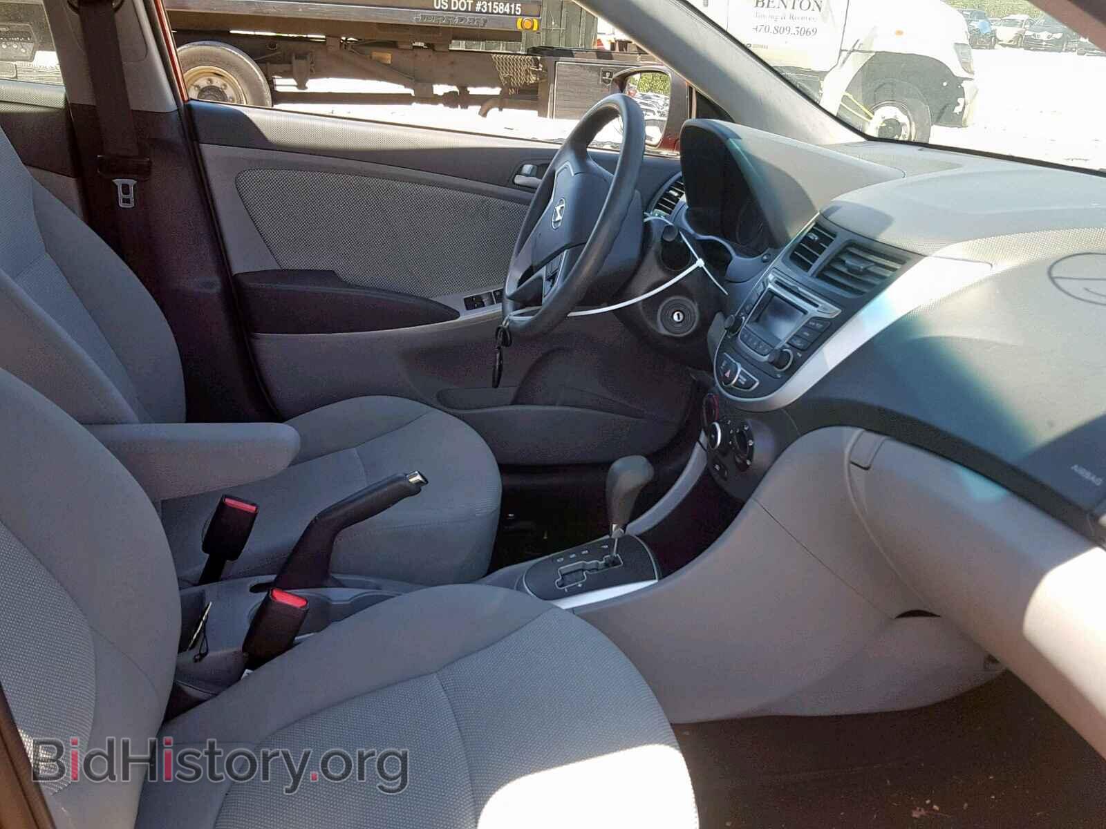 2014 HYUNDAI ACCENT - VIN: KMHCT5AEXEU153539 - Фото 5