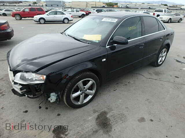 2007 AUDI A4 - VIN: WAUDH78E67A120843 - Фото 2