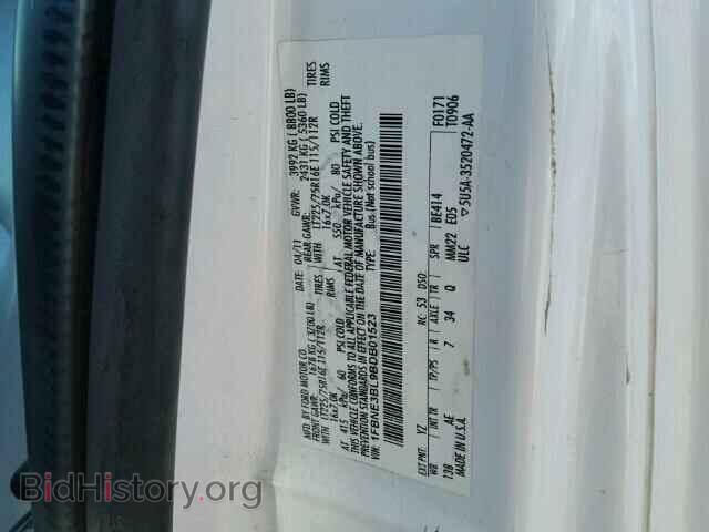 2011 FORD ECONOLINE - VIN: 1FBNE3BL9BDB01523 - Фото 9
