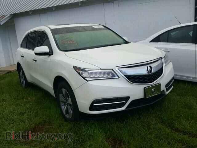 Photo 5FRYD3H2XFB011532 - ACURA MDX 2015