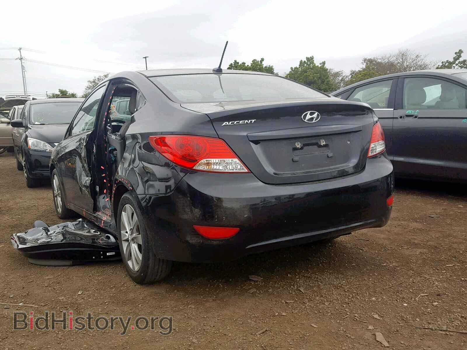 2014 HYUNDAI ACCENT - VIN: KMHCU4AE1EU624498 - Фото 3
