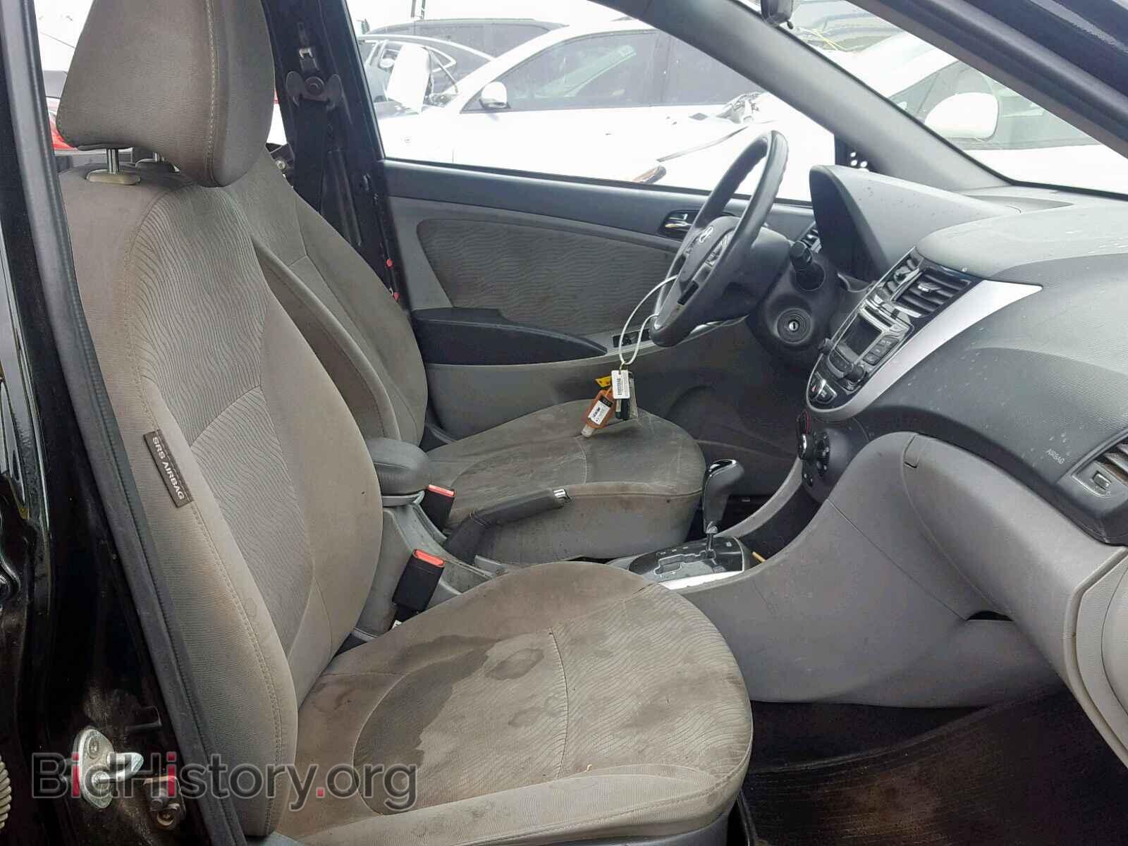2014 HYUNDAI ACCENT - VIN: KMHCU4AE1EU624498 - Фото 5