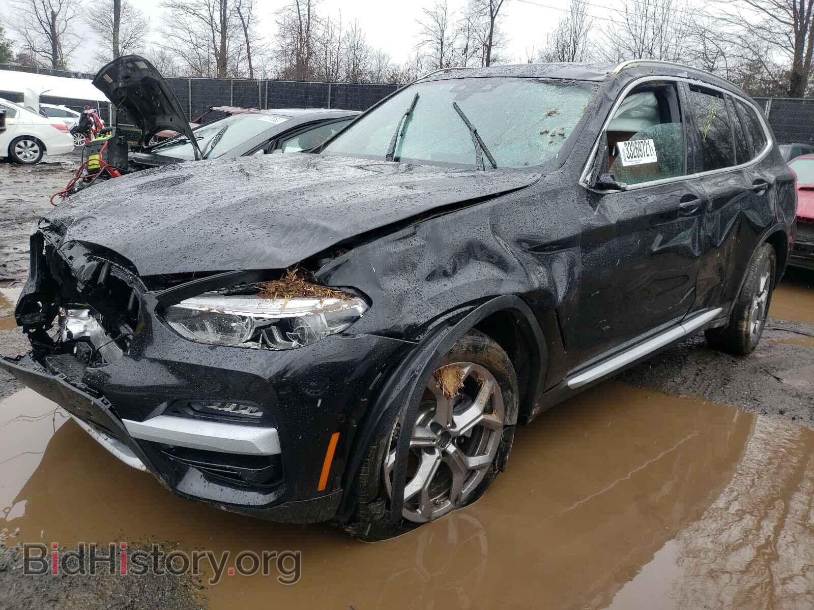 2021 BMW X3 - VIN: 5UXTY5C02M9E03415 - Фото 2