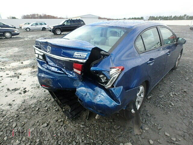 2014 HONDA CIVIC - VIN: 19XFB2F53EE222629 - Фото 4