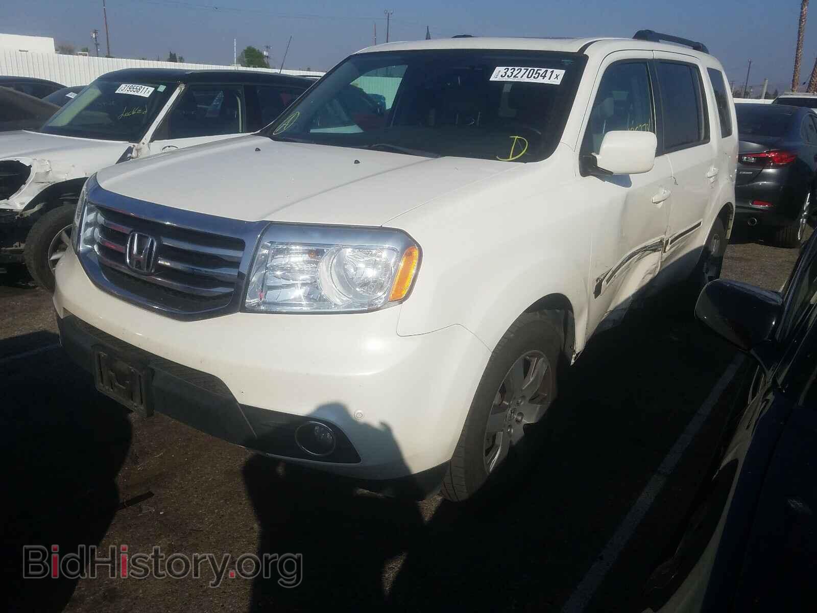 2013 HONDA PILOT - VIN: 5FNYF4H91DB059657 - Фото 2