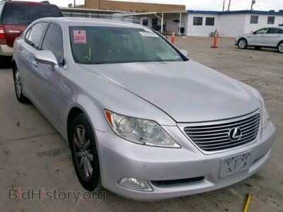 2007 Lexus LS460 LS 460l, silver — VIN JTHGL46F475003942, Copart
