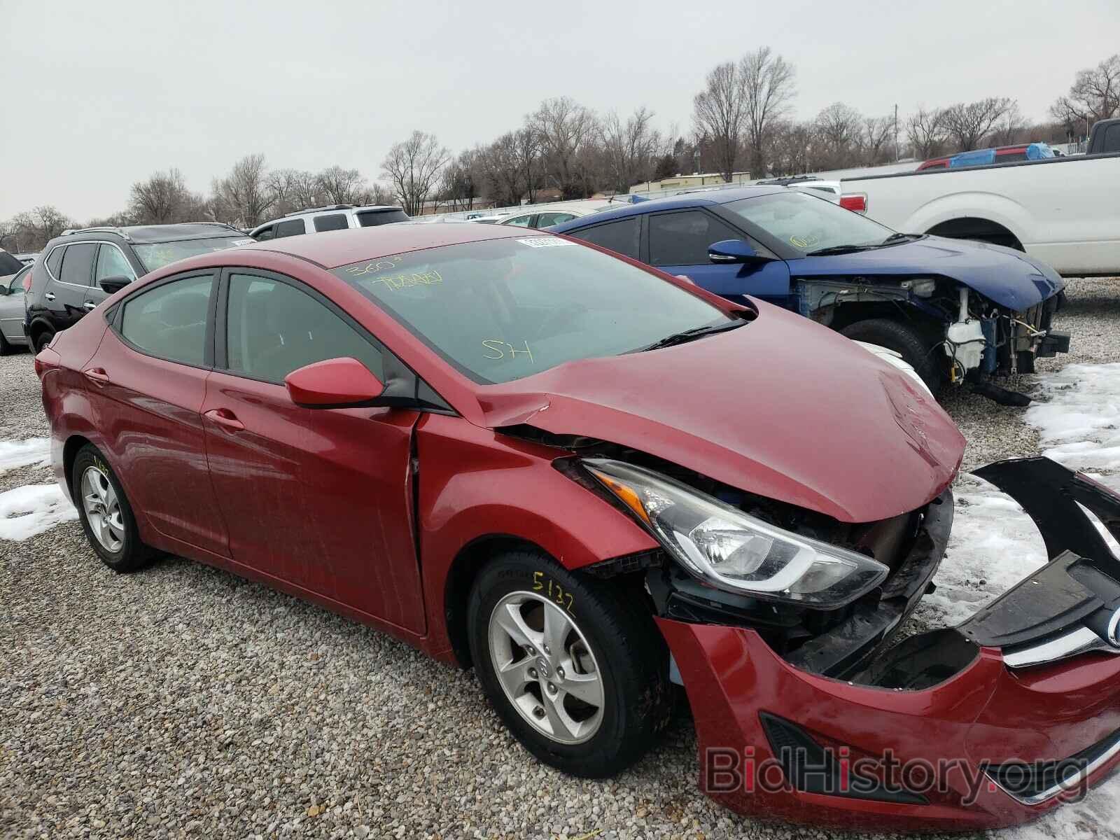 Photo 5NPDH4AE1FH613042 - HYUNDAI ELANTRA 2015