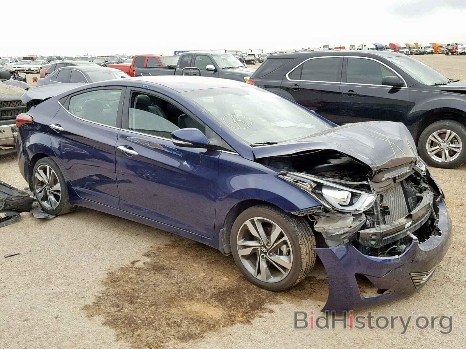 Photo 5NPDH4AE1EH539426 - HYUNDAI ELANTRA 2014