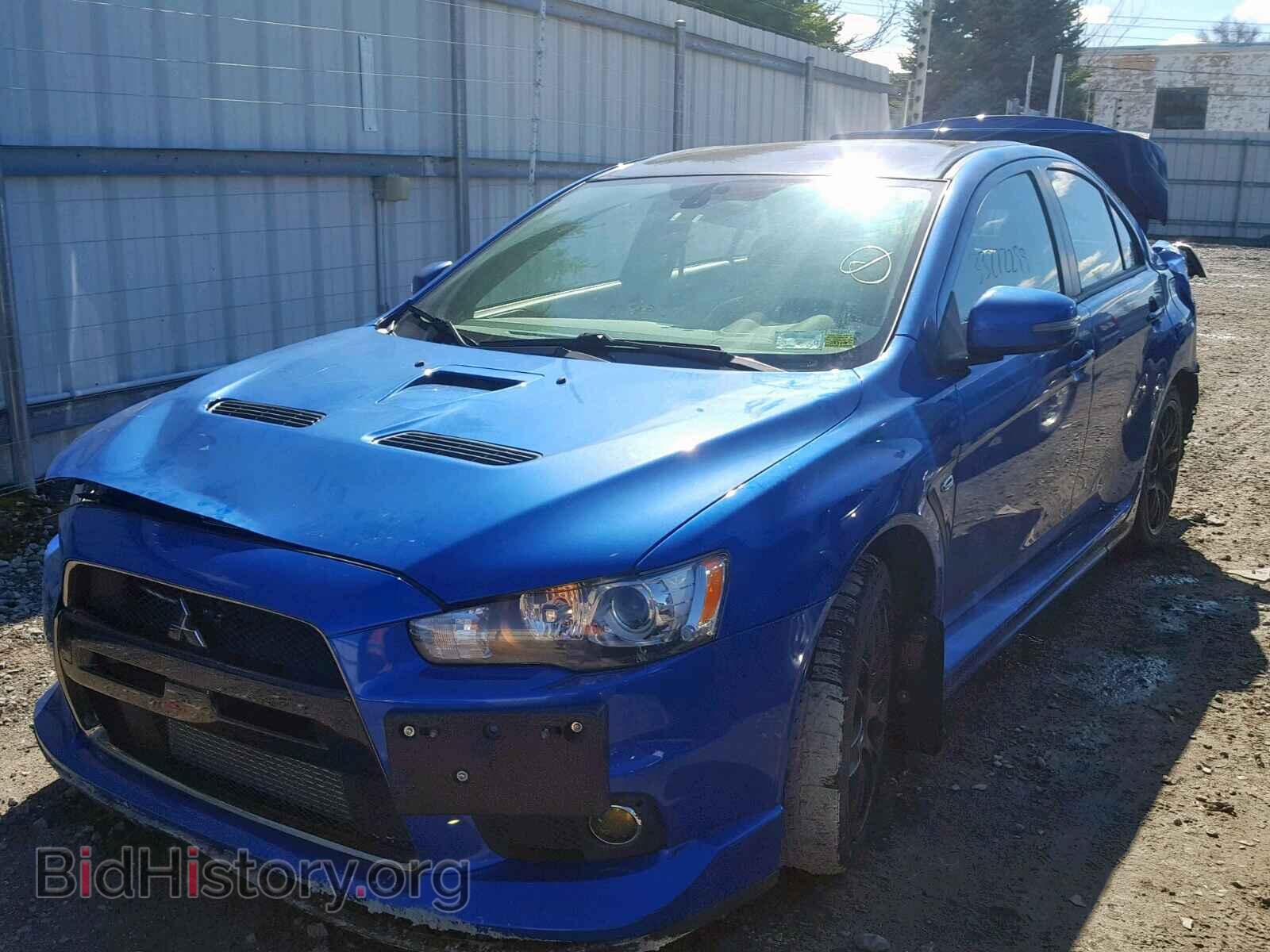 2015 MITSUBISHI EVO - VIN: JA32W7FVXFU027886 - Фото 2