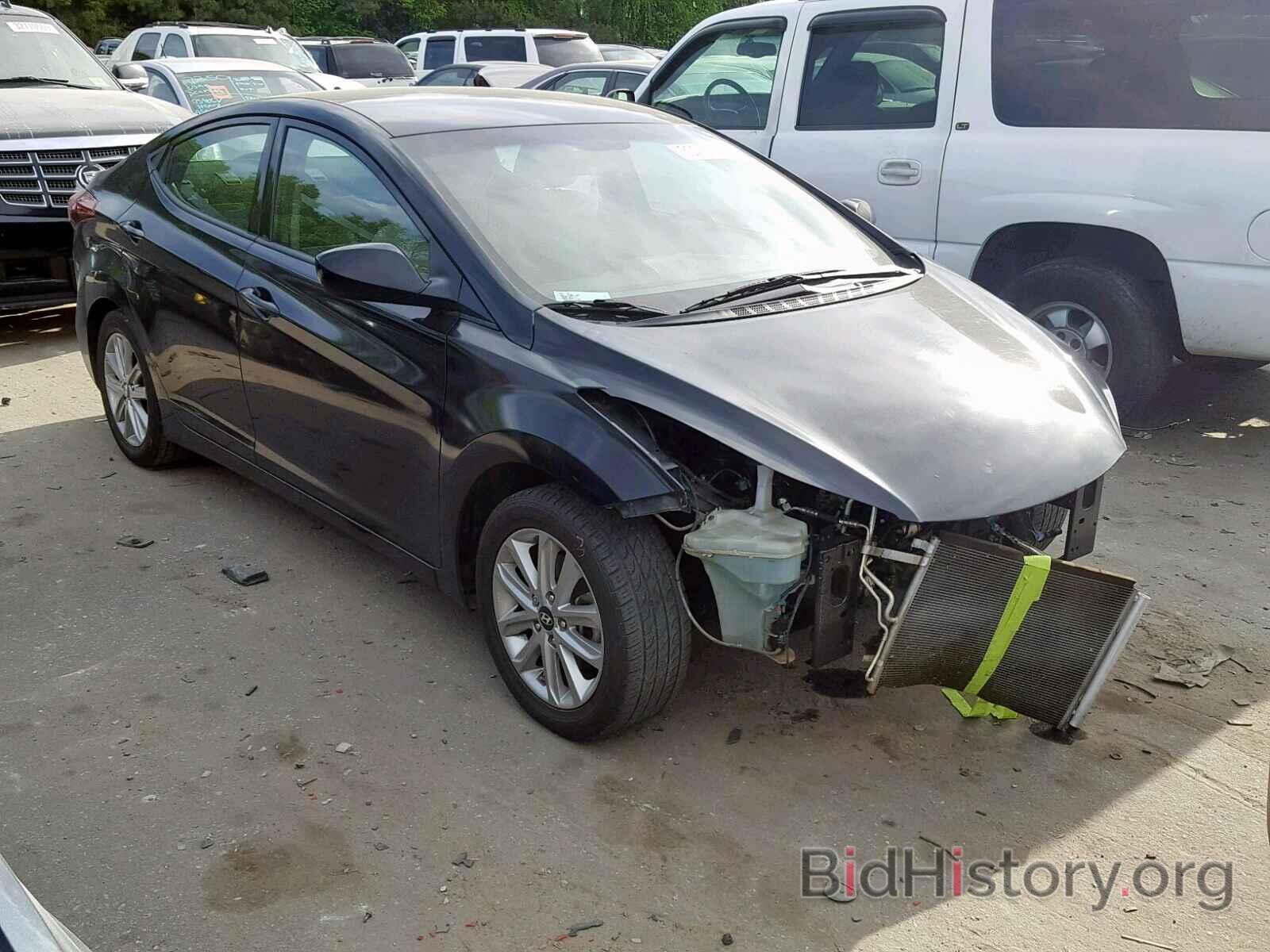 Photo KMHDH4AE2GU487809 - HYUNDAI ELANTRA 2016