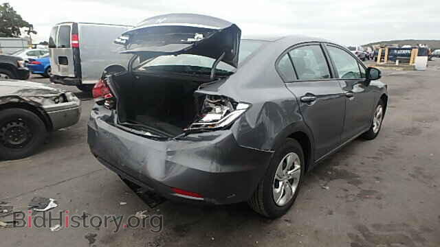 2013 HONDA CIVIC - VIN: 19XFB2E56DE069969 - Фото 4