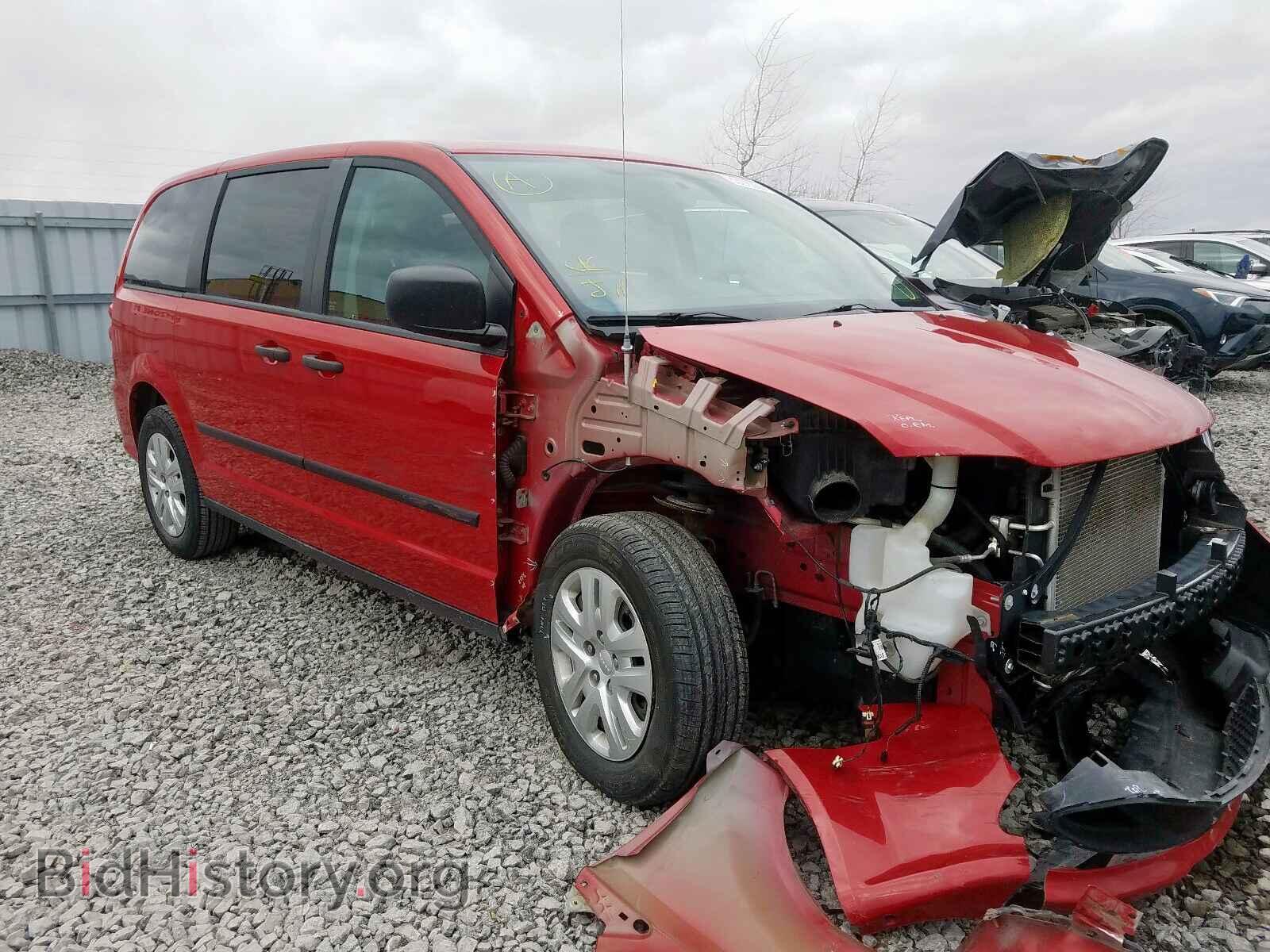 Фотография 2C4RDGBG9GR152244 - DODGE CARAVAN 2016