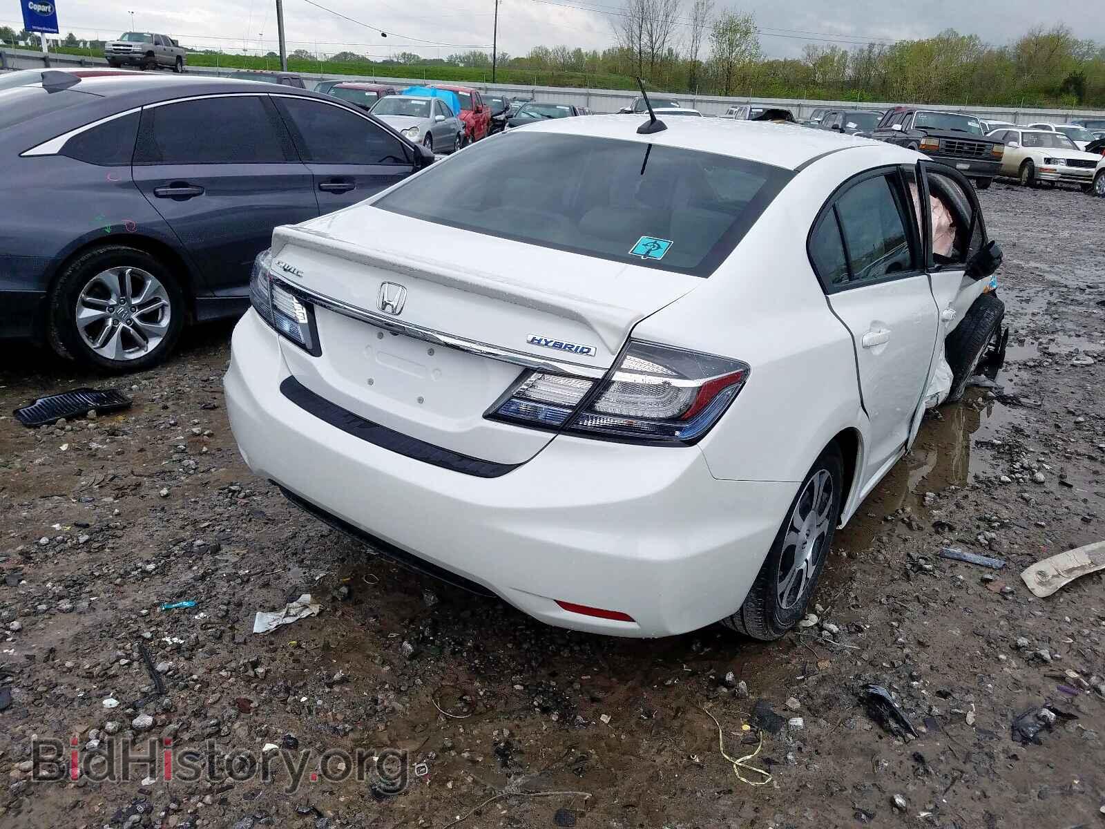 2014 HONDA CIVIC - VIN: 19XFB4F23EE001968 - Фото 4